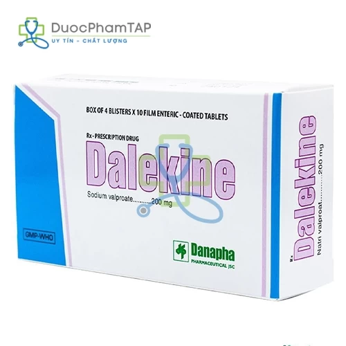 Dalekine - Natri valproat 200mg Danapha