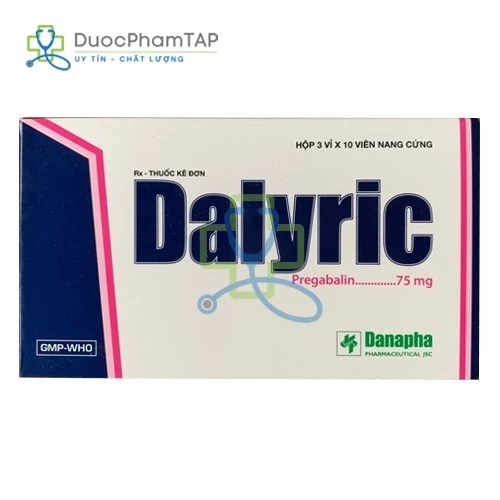 Dalyric - Pregabalin 75mg Danapha