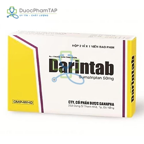 Darintab - Sumatriptan 50mg Danapha