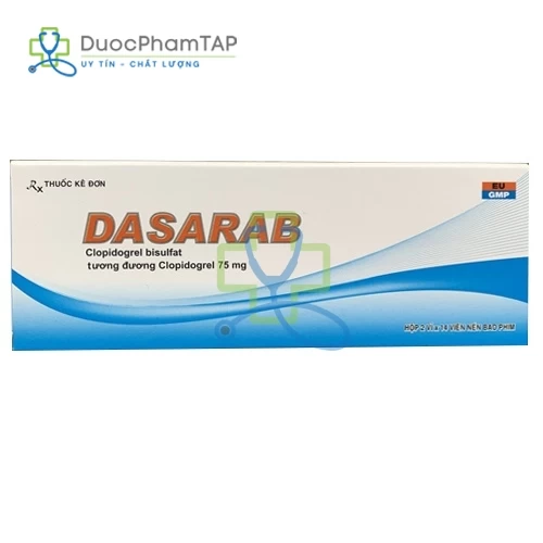 Dasarab 75 - Clopidogrel 75mg Davipharm