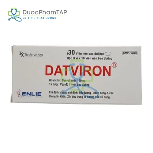 Datviron - Benfotiamine 150mg - Enlie