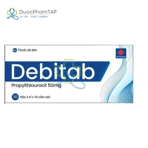 Debitab - Propylthiouracil 50mg TP Pharma