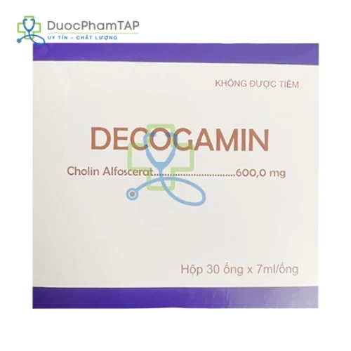 Decogamin 600 - Choline alfoscerate 600mg Medisun