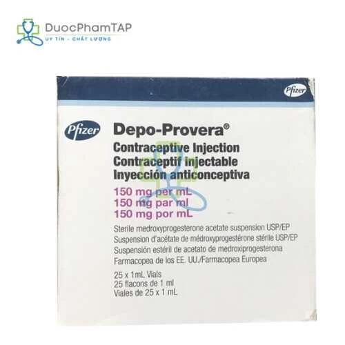 Depo Provera 150mg/ml - Medroxyprogesterone Pfizer