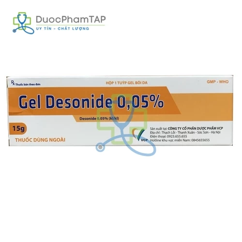 Gel Desonide 0,05% - VCP