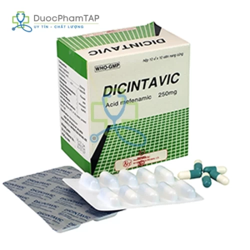 Dicintavic - Acid Mefenamic 250mg Khapharco