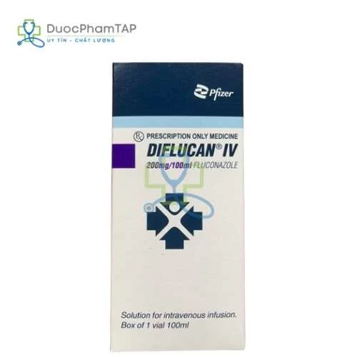 Diflucan IV - Fluconazole 200mg/100ml Fareva Amboise