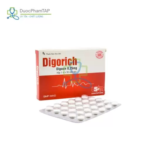 Digorich - Digoxin	0,25mg Usarichpharm