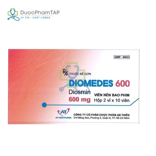 Diomedes 600 - Diosmin An Thiên Pharma