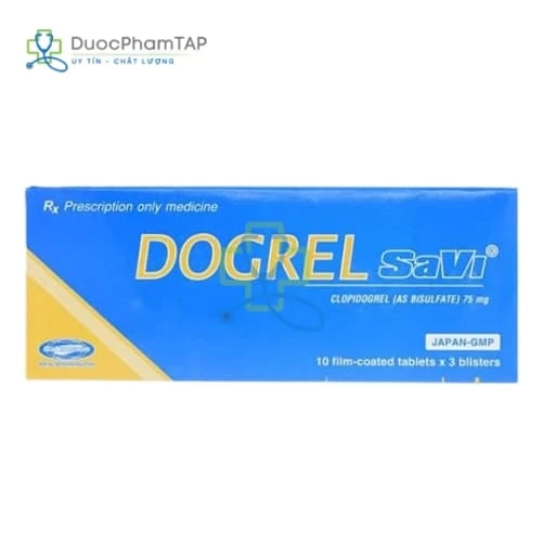 Dogrel Savi - Clopidogrel 75mg Savipharm