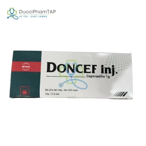 Doncef inj. - Cephradin 1g Pymepharco