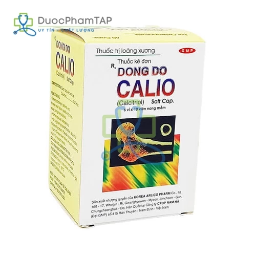 DongDo Calio - Calcitriol 0,25mcg Nam Hà