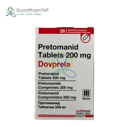 Dovprela 200mg Mylan - Pretomanid