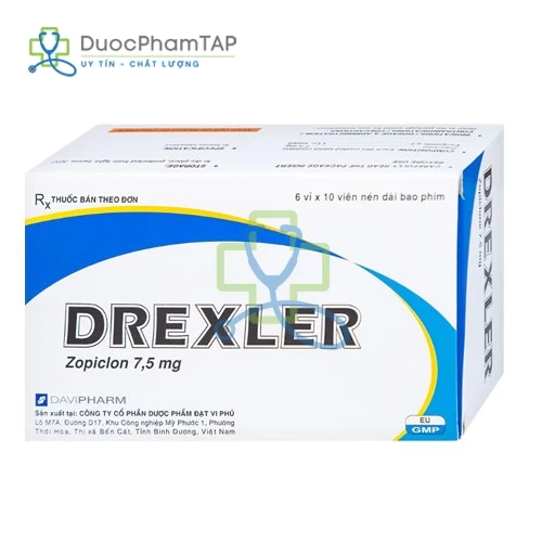 Drexler - Zopiclon 7,5mg Davipharm