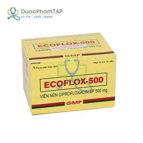 Ecoflox 500 - Ciprofloxacin Hydrochloride Medlay Pharma