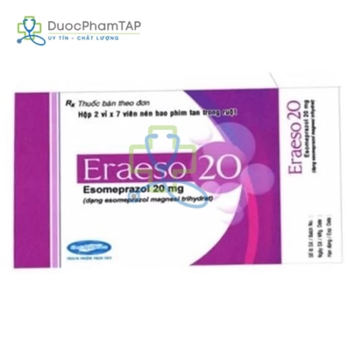 Eraeso 20 - Esomeprazol 20mg SaViPharm