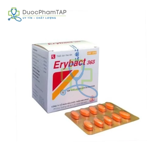 Erybact 365 (viên) Mekophar