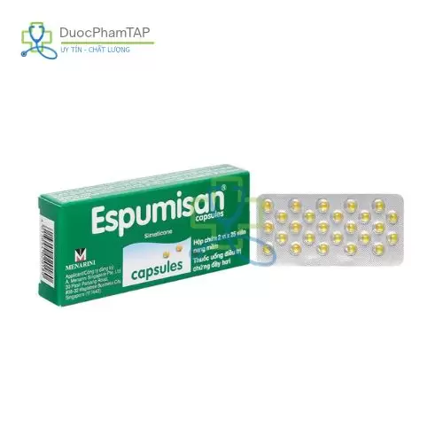 Espumisan Capsules - Simethicone 40mg Catalent