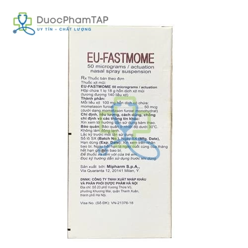 Eu-Fastmome - Mometason furoat 0,05g Mipharmco