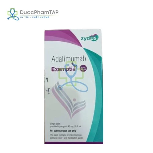 Exemptia 40mg/0.8ml - Adalimumab Zydus