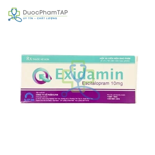 Exidamin - Escitalopram 10mg SPM
