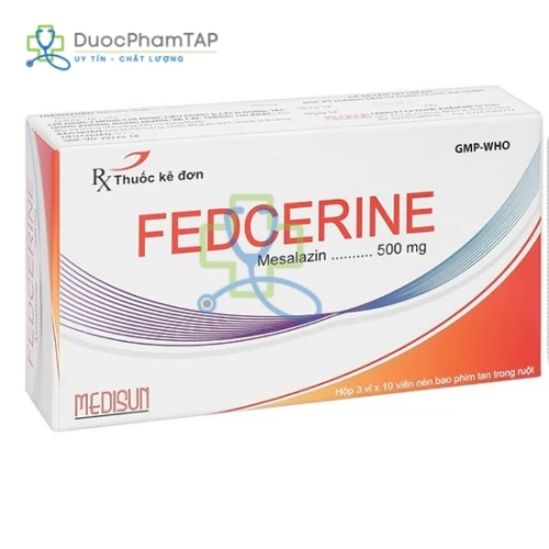 Fedcerine - Mesalazin 500mg Medisun