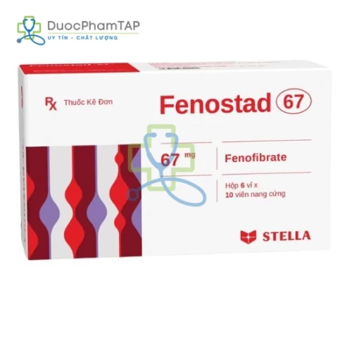 Fenostad 67 - Fenofibrat 67mg Stella