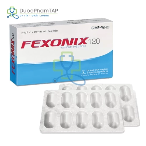 Fexonix 120 - Fexofenadin hydrochlorid 120mg Armephaco