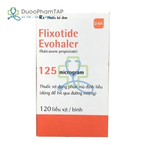 Flixotide Evohaler - Fluticasone propionate 125mcg GSK