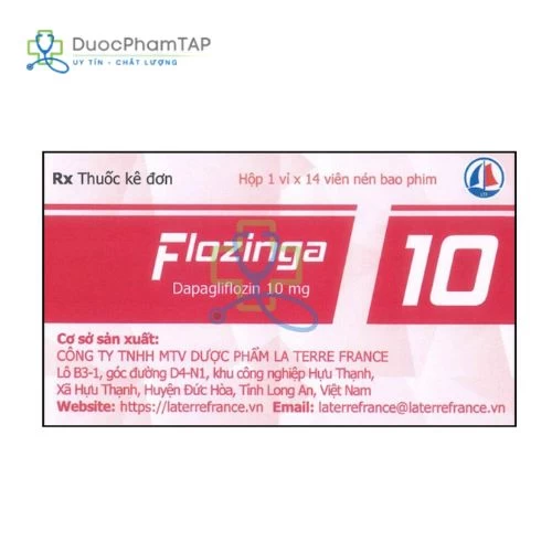 Flozinga 10 - Dapagliflozin La Terre France