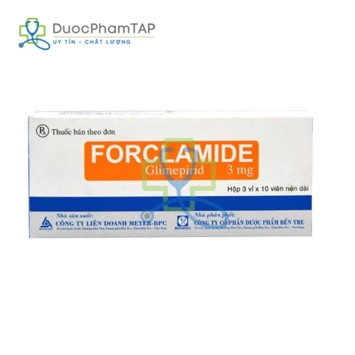 Forclamide - Glimepirid 3mg Meyer - BPC