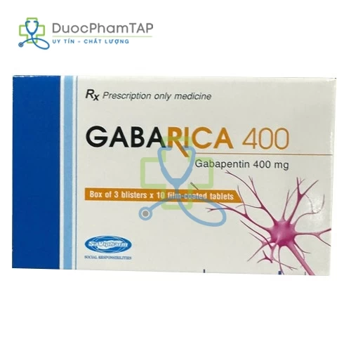 Gabarica 400 - Gabapentin Savipharm