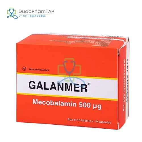Galanmer - Mecobalamin 500mcg Bidiphar