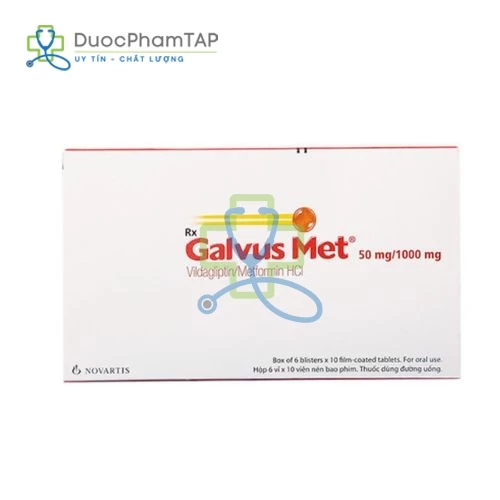 Galvus met 50mg/ 1000mg Novartis