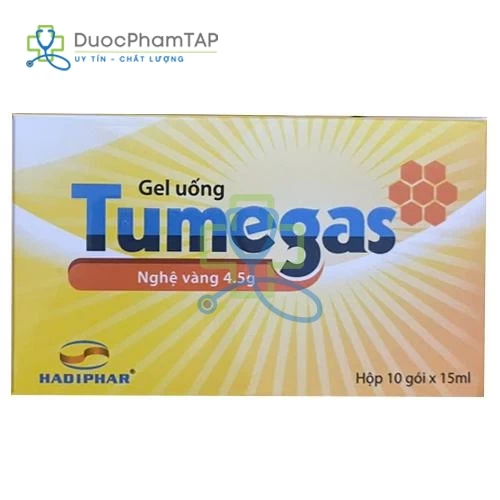 Tumegas - Nghệ vàng 4.5g Hadiphar