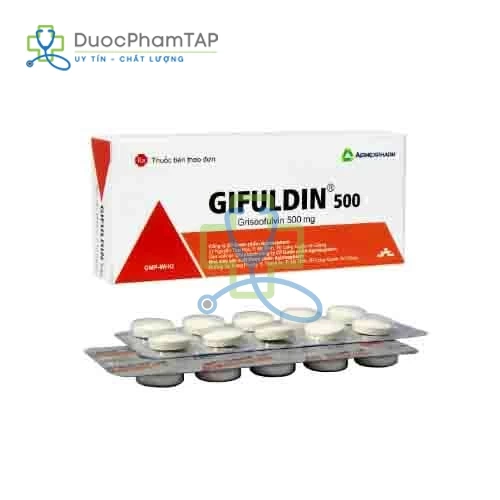 Gifuldin 500 - Griseofulvin 500mg Agimexpharm