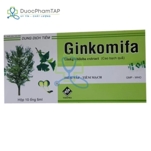 Ginkomifa - Cao bạch quả 17,5mg/5ml Vidipha