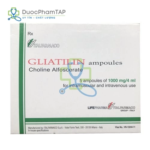 Gliatilin1000mg/4ml (tiêm) Italfarmaco