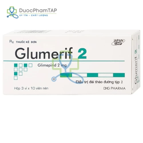 Glumerif 2 - Glimepiride 2mg DHG