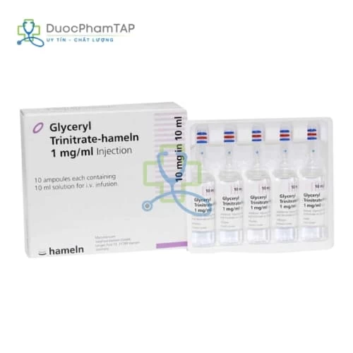 Glyceryl Trinitrate 1mg/ml Siegfried Hameln