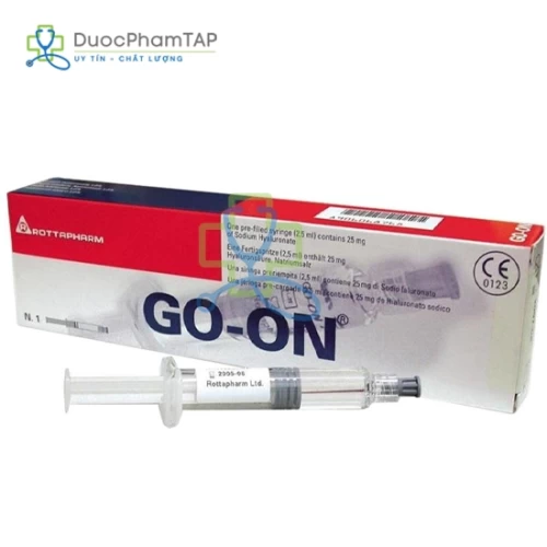 Go-On - Natri hyaluronate 25mg/2,5ml Croma Pharma