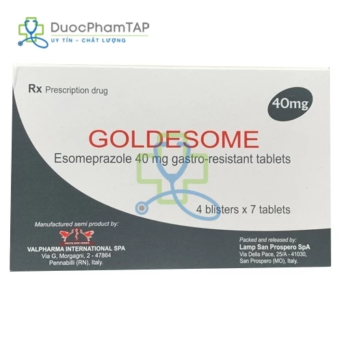 Goldesome 40mg - Esomeprazol Valpharma
