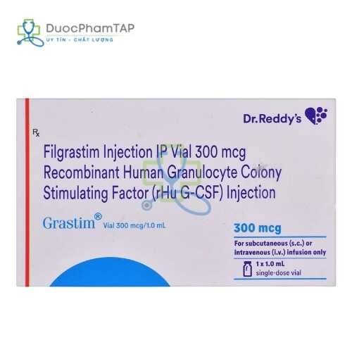 Grastim 300 - Filgrastim 300mcg/1ml Dr. Reddys Labor