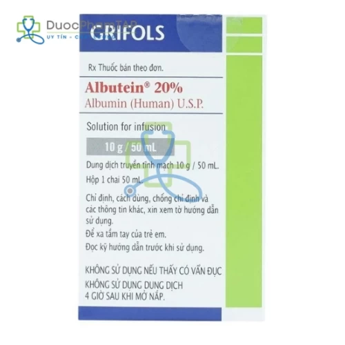 Albutein - Albumin 10g/50ml Grifols