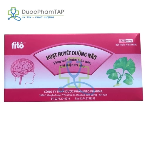 Hoạt Huyết Dưỡng Não Fito