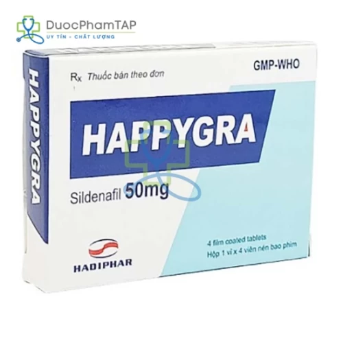 Hapygra - Sildenafil 50mg Hadiphar