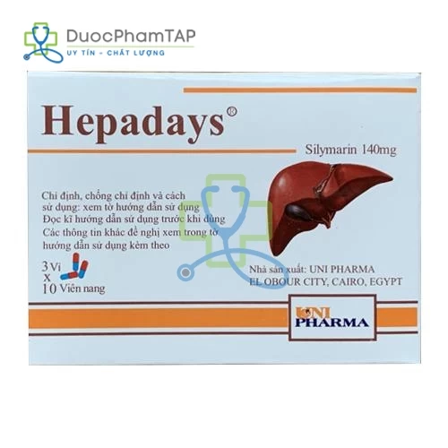 Hepadays - Silymarin 140mg UniPharma