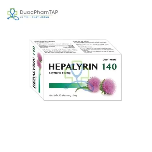 Hepalyrin 140 - Silymarin Trường Thọ Pharma