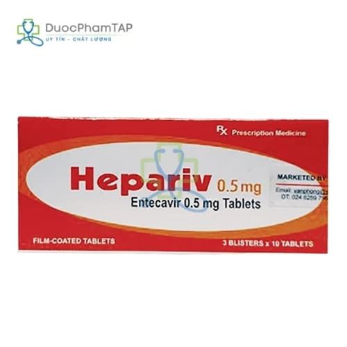 Hepariv - Entecavir 0,5mg RV Lifesciences