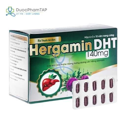 HergaminDHT 140mg - Silymarin Hataphar